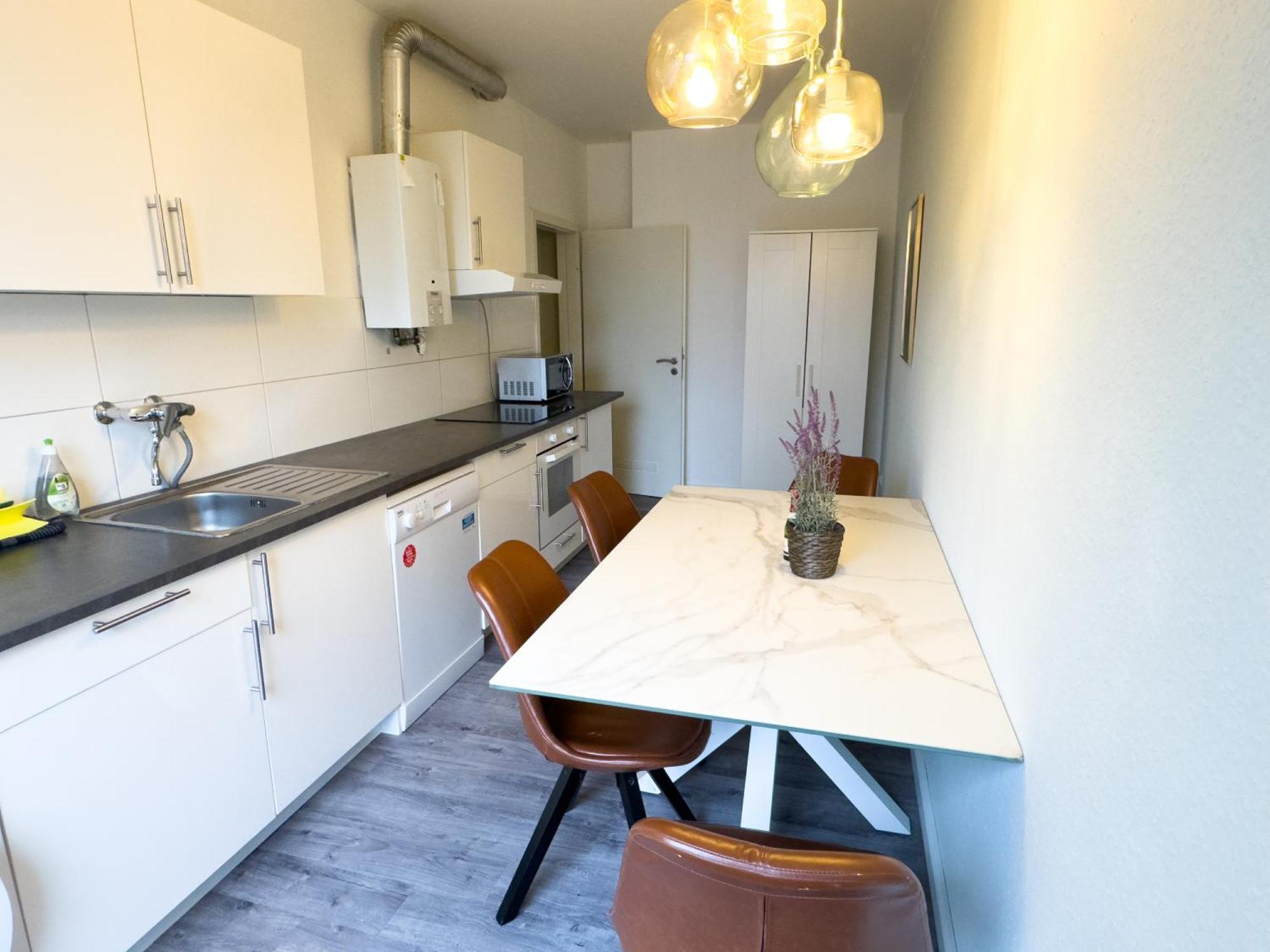 Wohnung Fuer 5 Gaeste Grosse Kueche Messe- Und Citynah 汉诺威 外观 照片